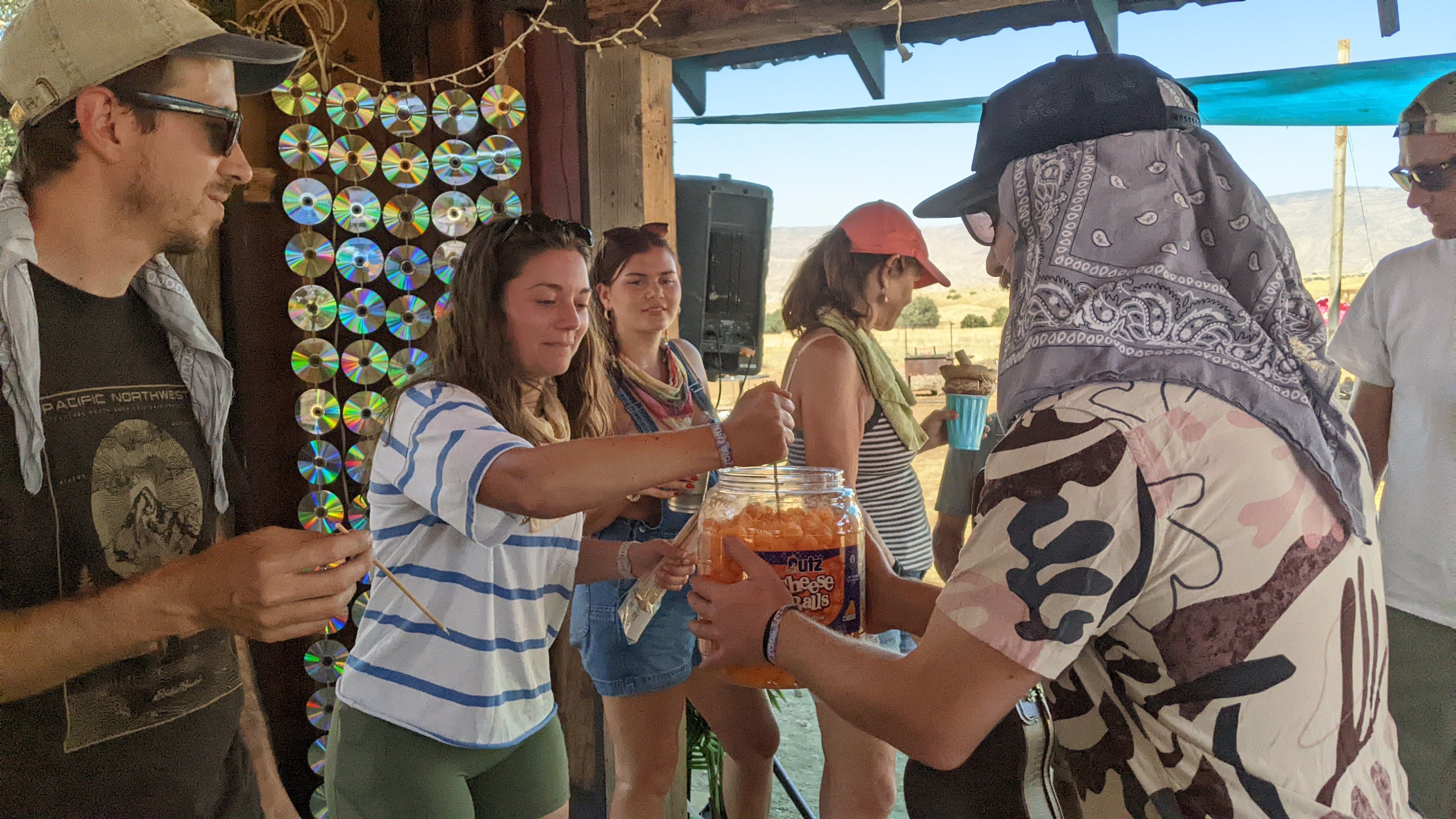 Festival moment
